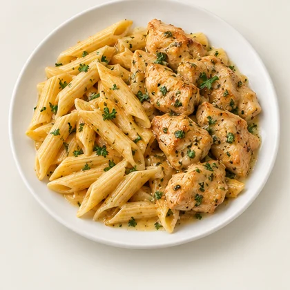 Chicken with pasta